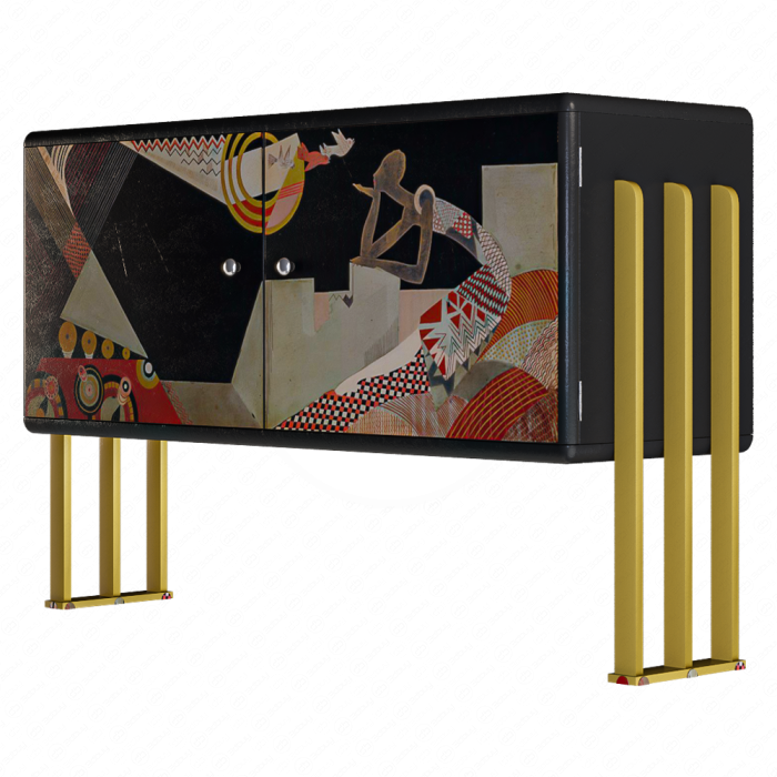 Тумба Jean Dunand Radio Cabinet