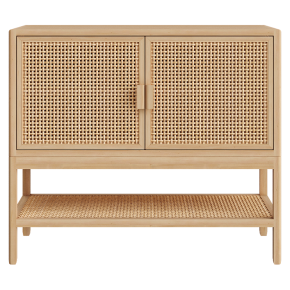 Minsmere Opalhouse dresser with woven fronts.