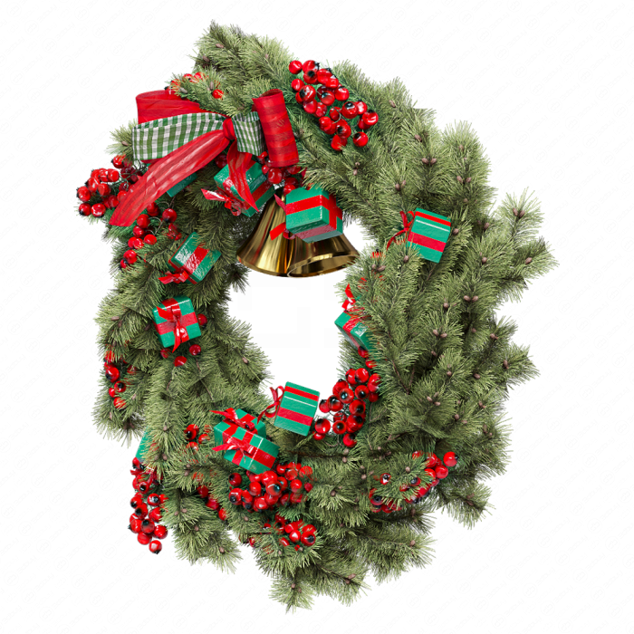 Рождественский венок классический