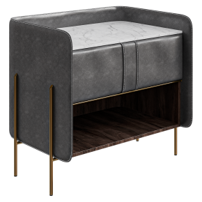 Nightstand Rh Alessa Shelter No. 1