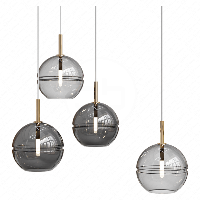 Светильник подвесной Ring Glass Art от Lampatron