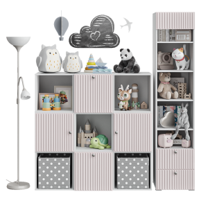 Children's furniture 'Zazerkalye' and toys.