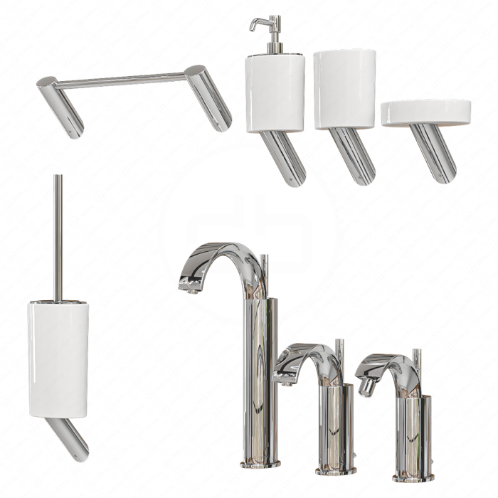 Смесители и аксессуары Ovale от GESSI