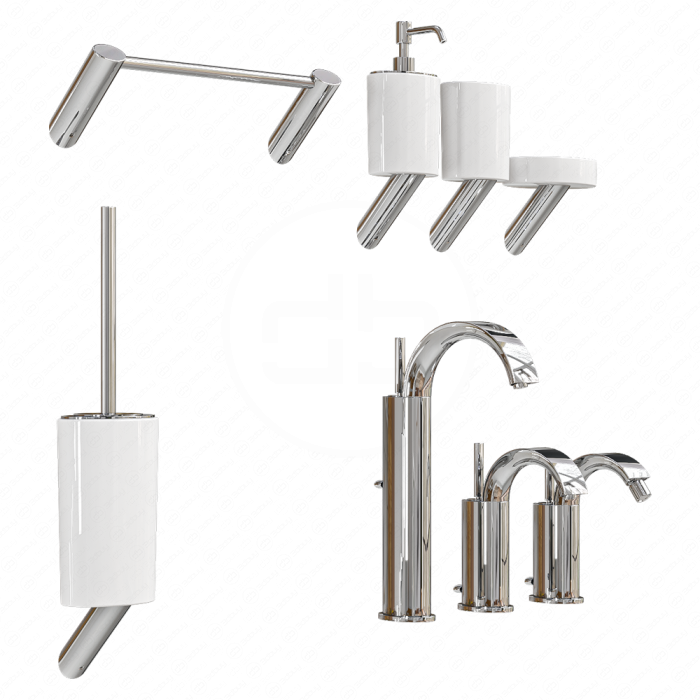 Смесители и аксессуары Ovale от GESSI