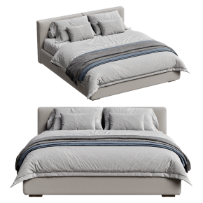 Slim Bed by Flexteam