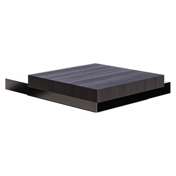 Журнальный стол Solid Steel от Минотти №1