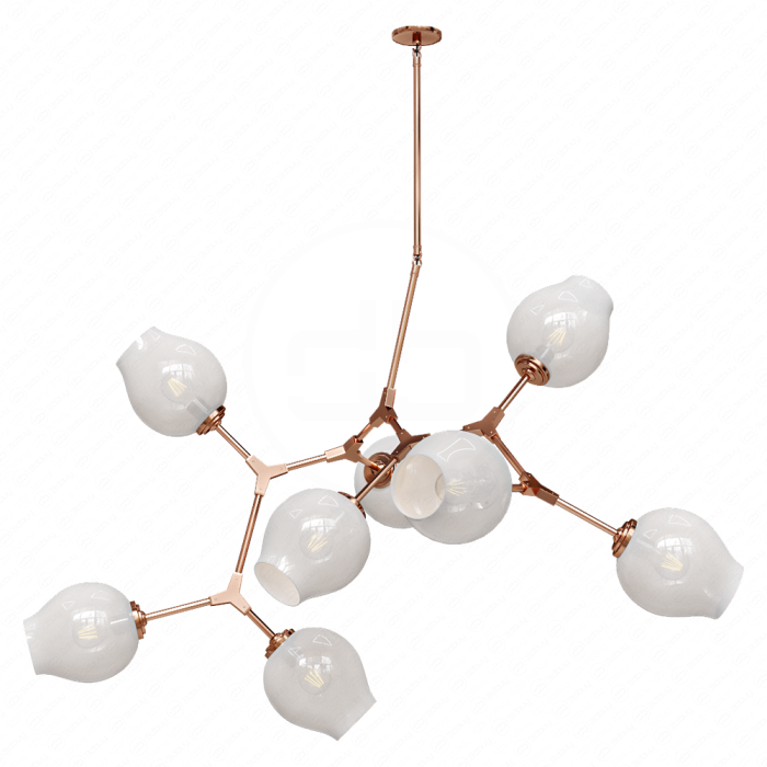 Люстра Branching Bubble Chandelier Milk