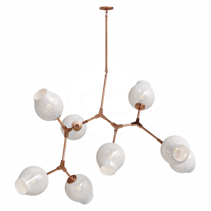 Люстра Branching Bubble Chandelier Milk