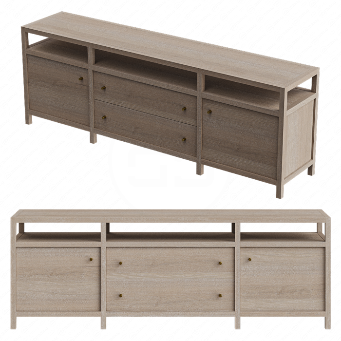 Консоль Keane Natural от Crate and Barrel