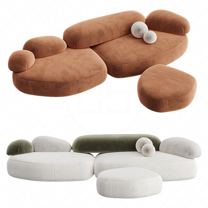 Диван Pebble Rubble от Front