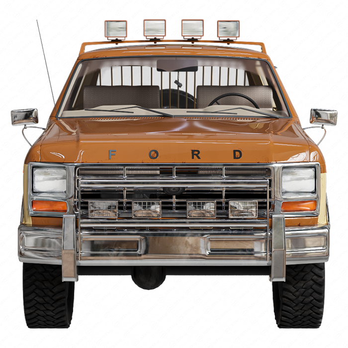 Автомобиль Ford Bronco 1985