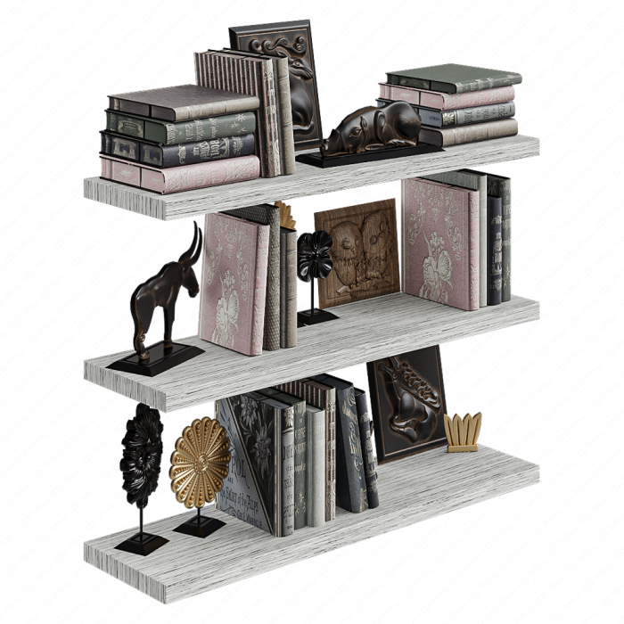 Декоративный набор с картинами животных и книгами