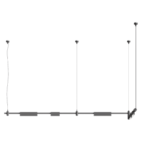 Esthetic Magnetic cable system on wire ropes by ELEKTROSTANDARD