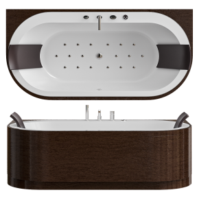 Yuma Art alcove bathtub with air massage