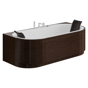 Yuma Art alcove bathtub with air massage