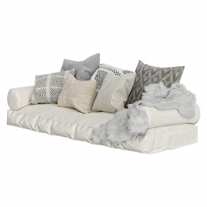 Декоративный мягкий уголок на подоконник 3 Декоративный мягкий уголок на подоконник 3