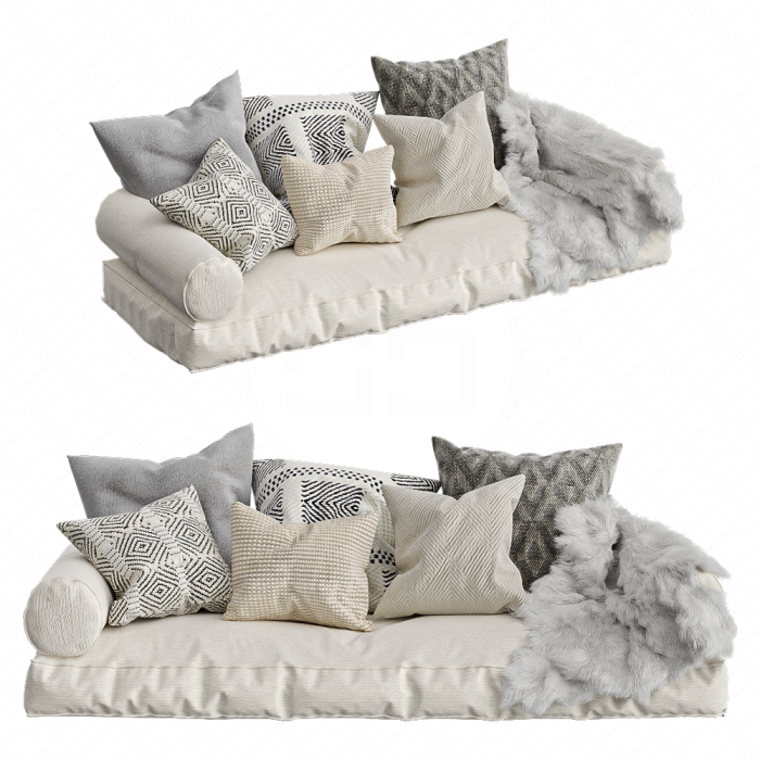 Декоративный мягкий уголок на подоконник 3 Декоративный мягкий уголок на подоконник 3