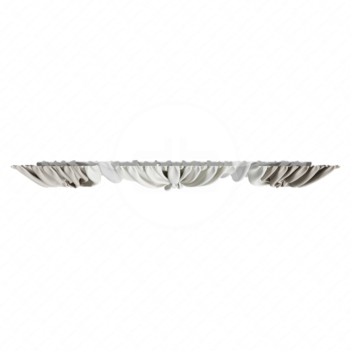 Шторы подвязанные с тюлем