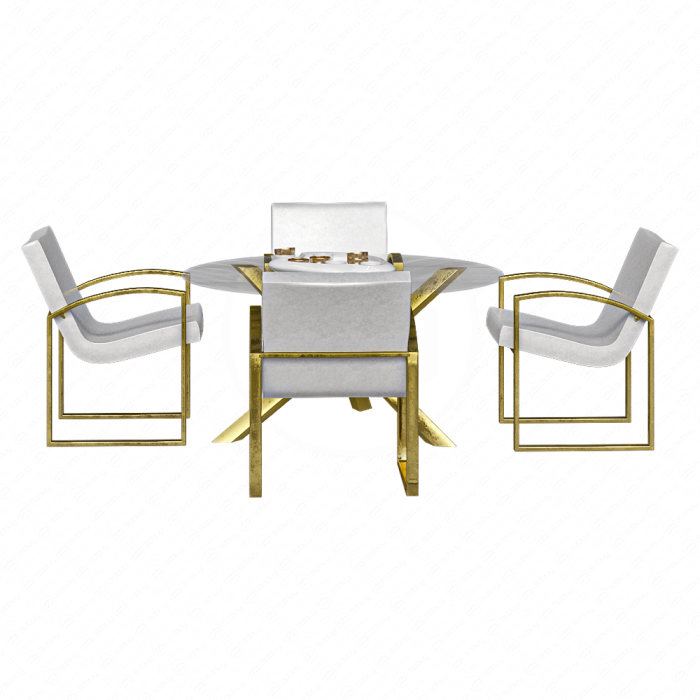 Стол со стульями от High Fashion Home