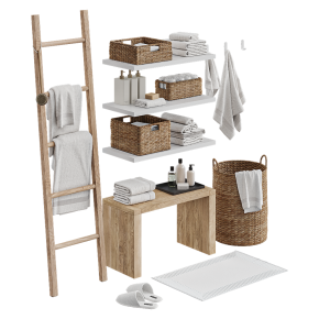 Bathroom decor from Pottery Barn