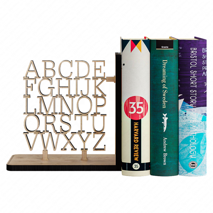 Книжные подпорки Алфавит