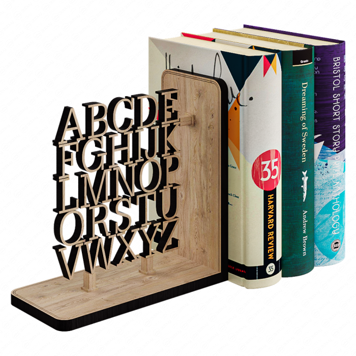 Книжные подпорки Алфавит