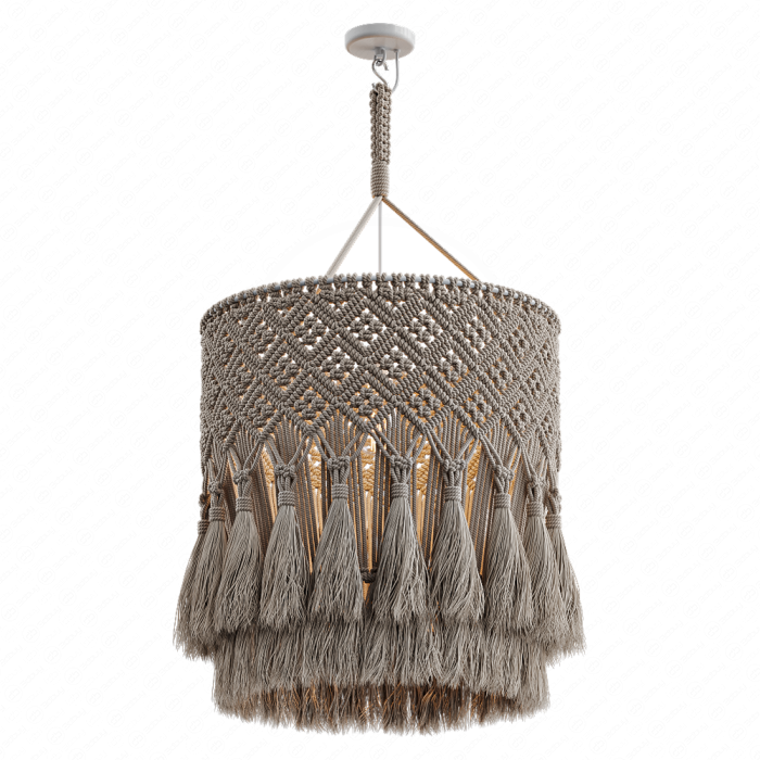 Люстра MACRAME