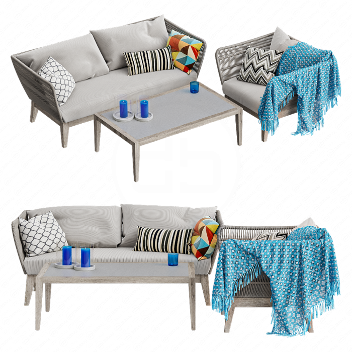 Набор садовой мебели от JuliaGrup Набор садовой мебели от JuliaGrup