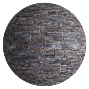 Стена натурального камня