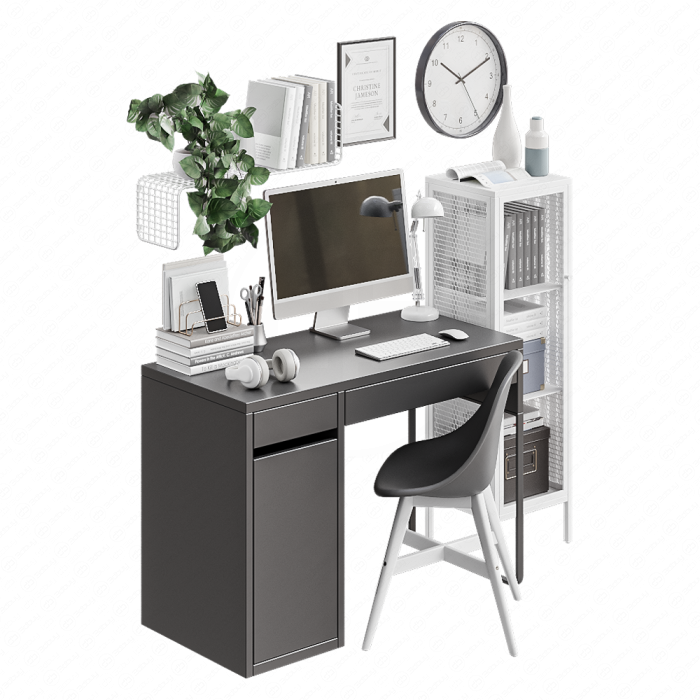 Рабочее место МИККЕ IKEA