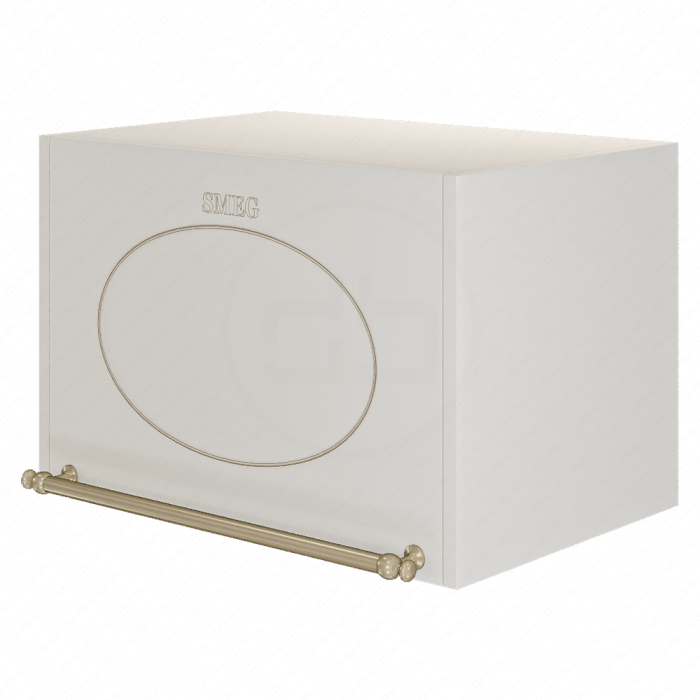 Микроволновая печь от SMEG в кремовом цвете
