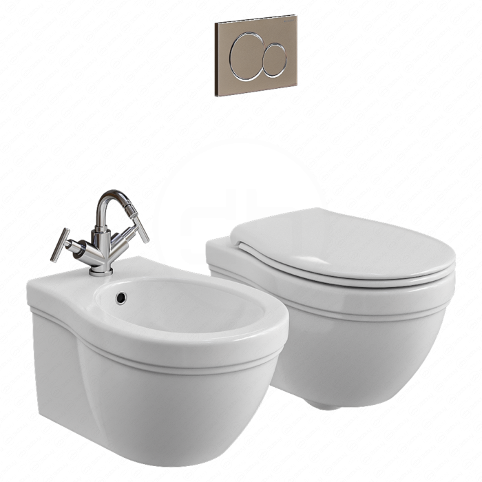 Унитаз и биде Classic от GSI Ceramica