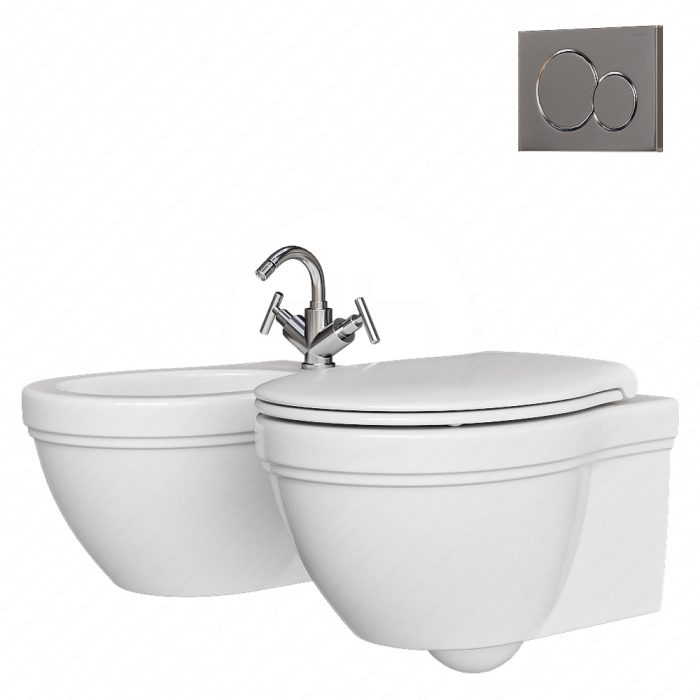 Унитаз и биде Classic от GSI Ceramica