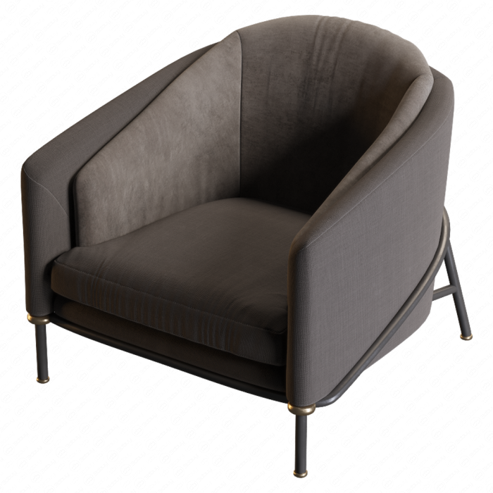 Кресло Fil noir Black от Минотти