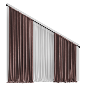 Шторы и тюль для мансарды