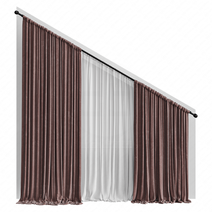 Шторы и тюль для мансарды