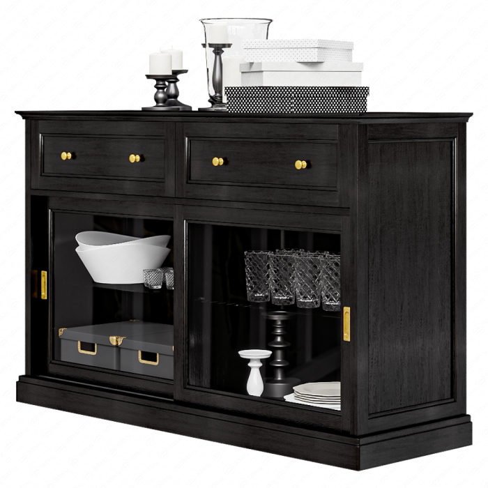 Сервант Мальшё от Ikea 003.277.72 с декором