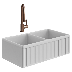 Oldham sink and Royden faucet.