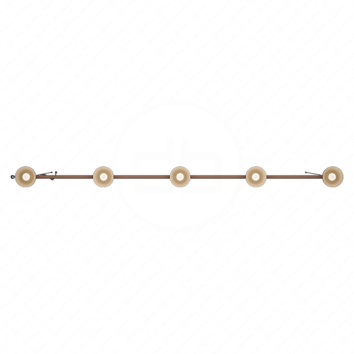 Светильник подвесной Blush Rail 5 от Northern