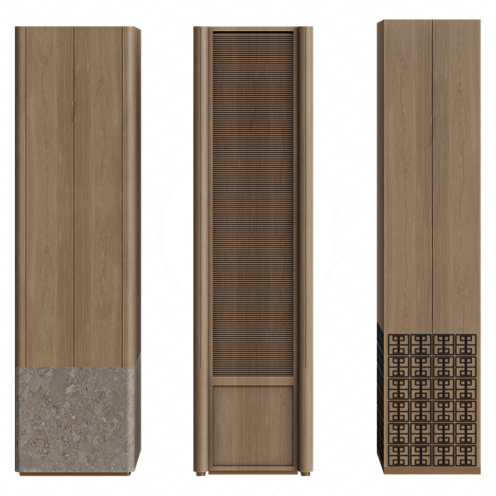 Декоративные колонны из дерева