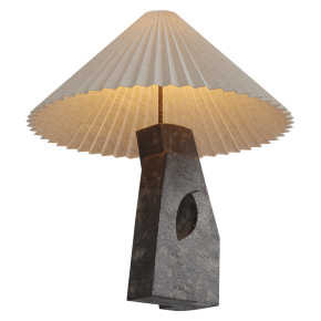Crate & Barrel ceramic table lamp