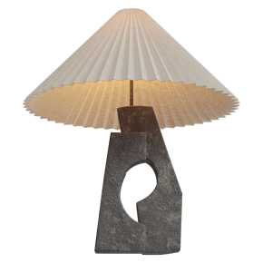 Crate & Barrel ceramic table lamp
