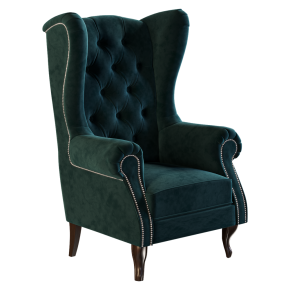 classic fireplace armchair