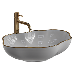 Накладная раковина Rea Pearl