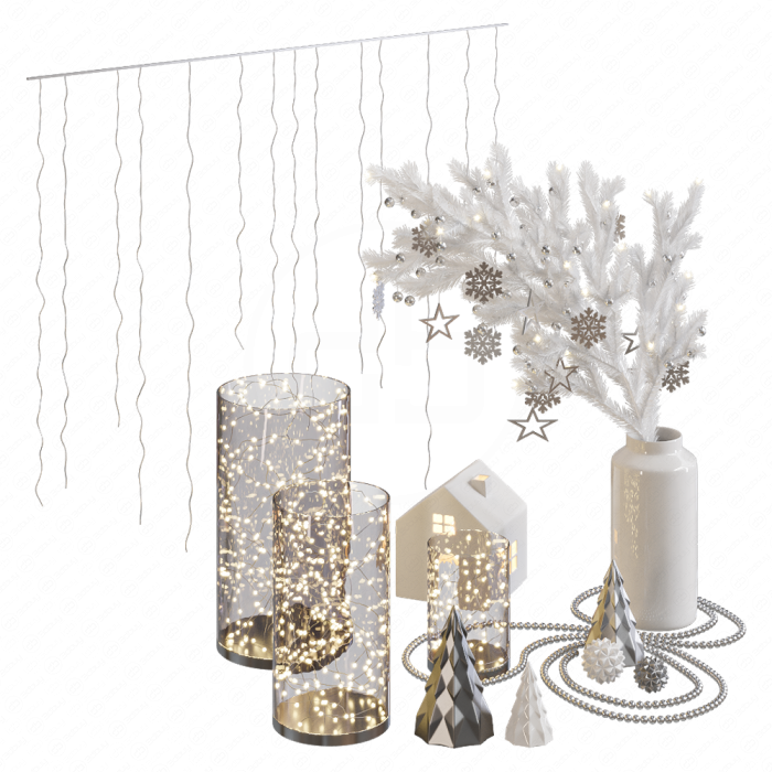 Ветки еловые белые Ветки еловые белые