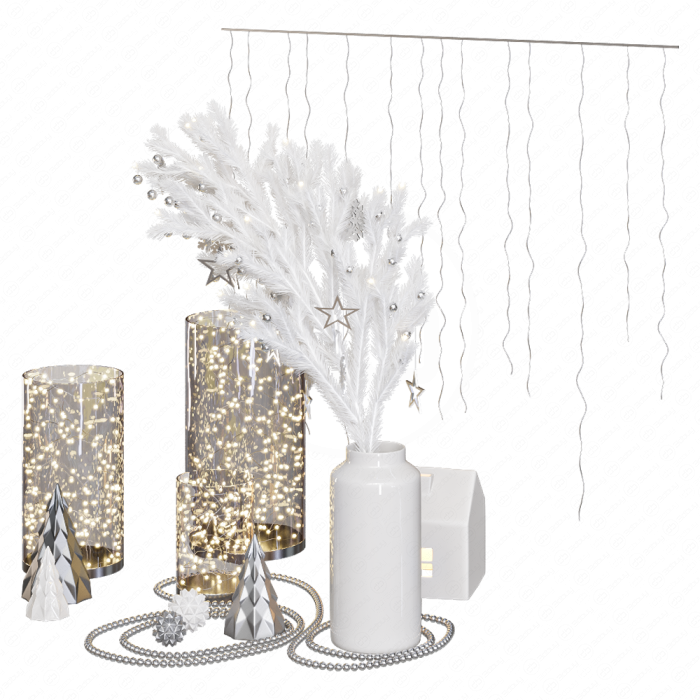 Ветки еловые белые Ветки еловые белые