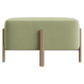 Emmy pouf and banquette from iModern.