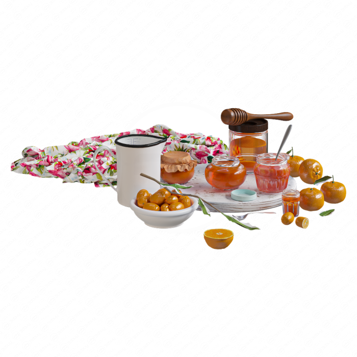 Банки с медом и вареньем