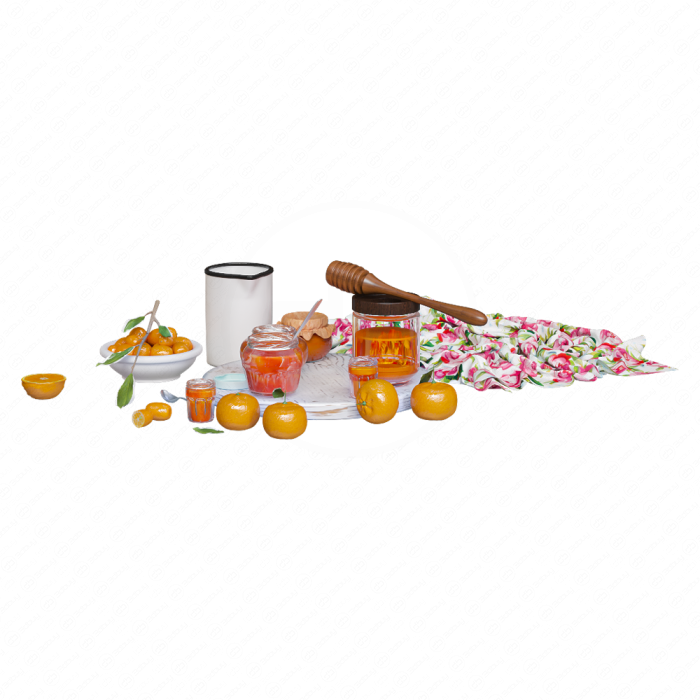 Банки с медом и вареньем