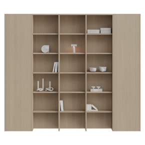 Книжный шкаф japandi